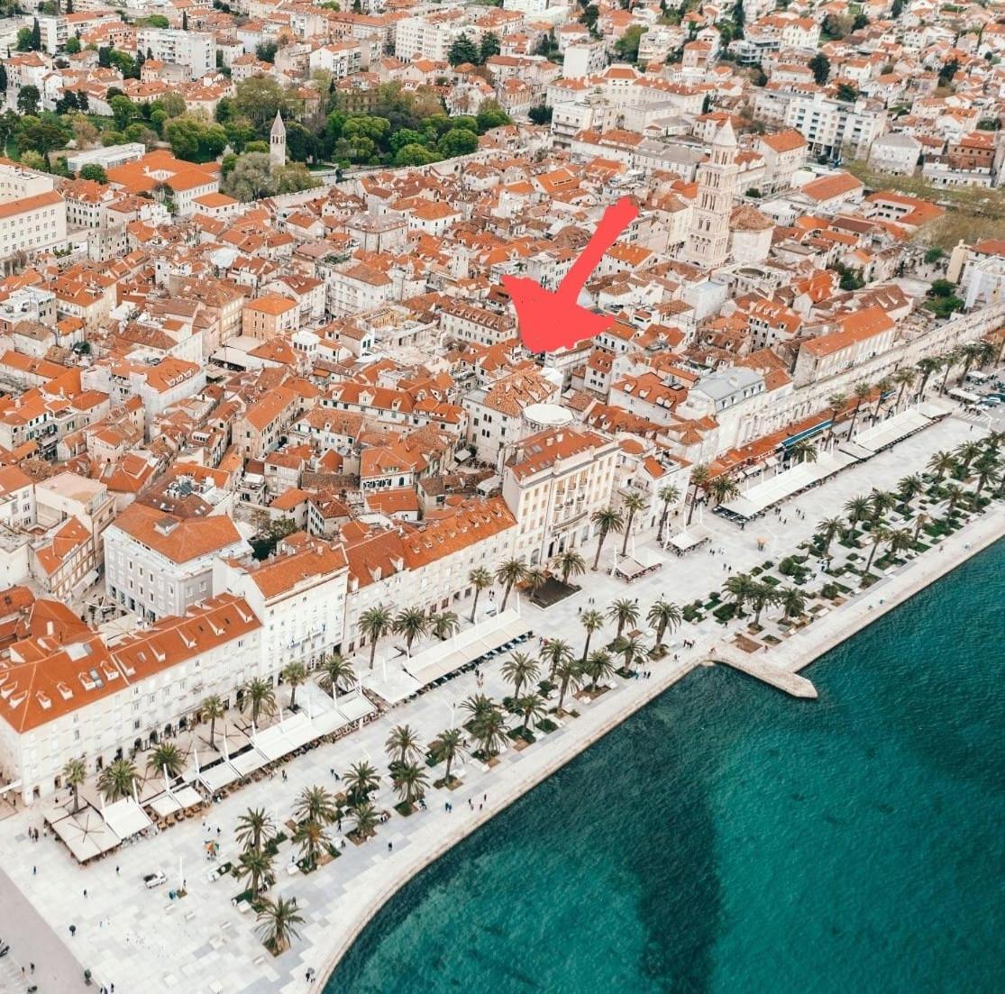 Luxury 2 Bedroom-2 Bathroom Apartment & Studio App With Rooftop Terrace Split Dış mekan fotoğraf