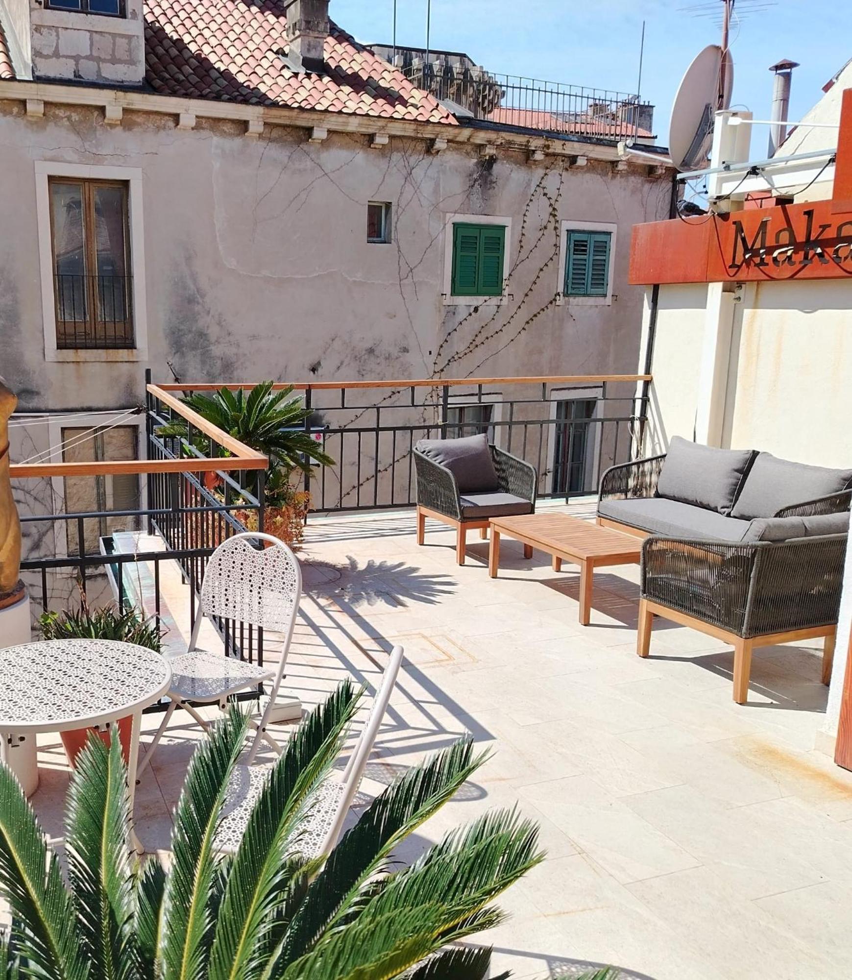 Luxury 2 Bedroom-2 Bathroom Apartment & Studio App With Rooftop Terrace Split Dış mekan fotoğraf
